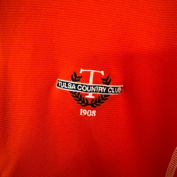 PING Orange Tulsa Country Club Quarter-Zip Pullover - Picture 2 of 6